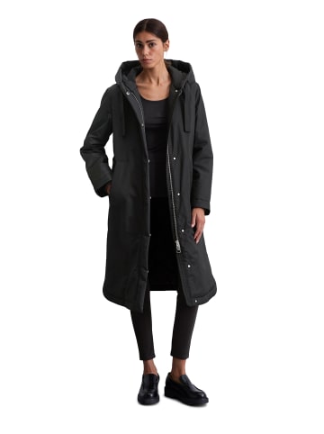 Marc O'Polo Parka mit Kapuze regular in Schwarz