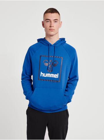 Hummel Verstellbare Taille Kapuzenpullover Raglanärmel Hmlisam Herren in TRUE BLUE