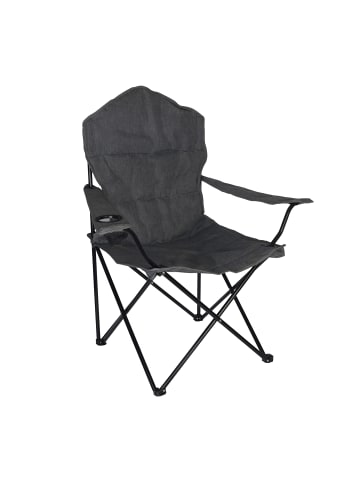 relaxdays Campingstuhl in Grau - (B)90 x (H)106 x (T)45 cm