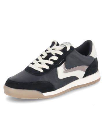 Tamaris Schnürhalbschuh in schwarz