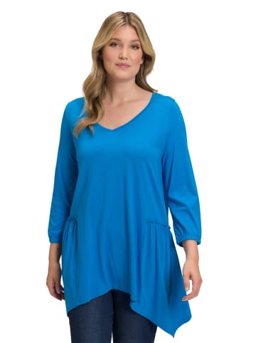 Ulla Popken Shirt in ozeanblau