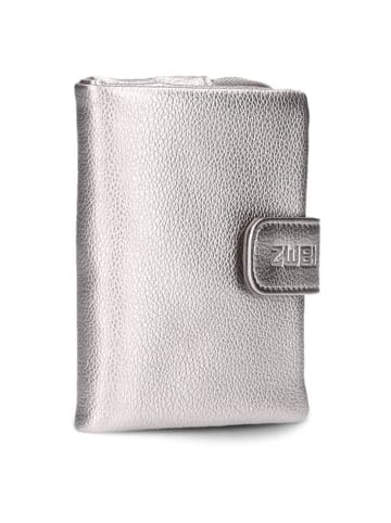 Zwei Mademoiselle MW5 - Geldbörse 6cc 13 cm (sage) in silver