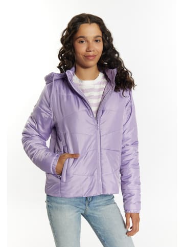 myMo Damen Leicht Wattierte Jacke in Lavendel