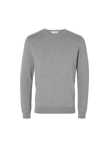 Selected Pullover in Medium Grey Melange