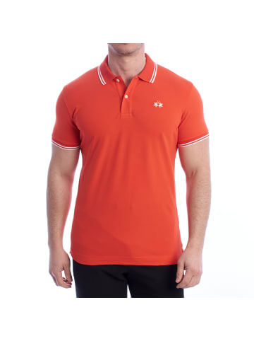 La Martina Poloshirt in Orange