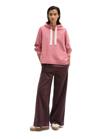 Marc O'Polo Hoodie relaxed in Berry Rose