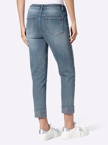 Heine Jeans in blue-stone-washed