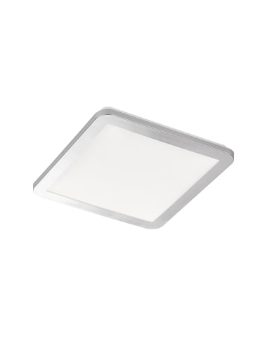 FISCHER & HONSEL LED-Deckenleuchte Gotland in Chromfarben / weiß -  (L)30 x (B)30 x (H)3 cm