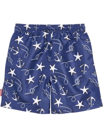 Playshoes Kinder Badeshort "Beach-Short maritim" in Blau