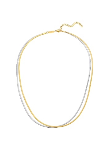 Eastside NY Kette aus Edelstahl in silber/gelbgold