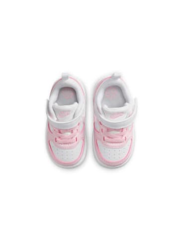 Nike Sneaker Court in White/Pink Foam