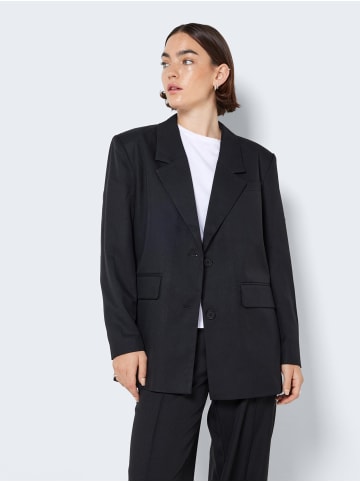 Noisy may Oversized Blazer mit Taschen NMMILLA in Schwarz-2