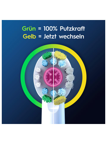 Oral-B Aufsteckbürsten "Pro 3D White" in Weiß (12er-Pack) - Box