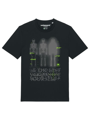 wat? Apparel T-Shirt Be the best in Schwarz