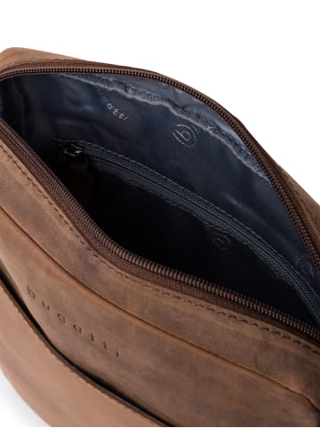 Bugatti Umhängetasche Luca in braun - 0002