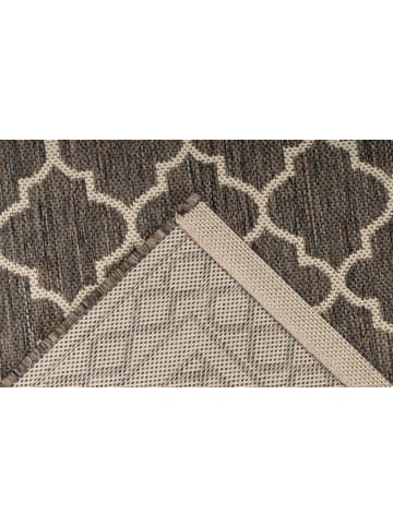 Arte Espina Kurzflor Teppich Splash 325 in braun - creme - rechteckig