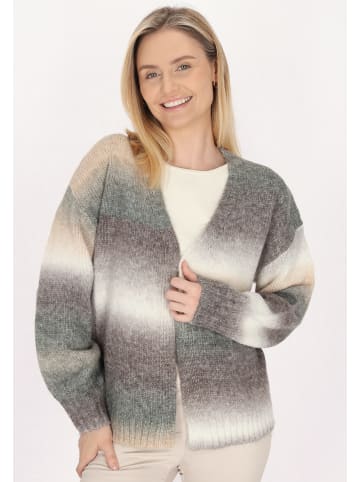 Albee Women Cardigan in Grau Mehrfarbig