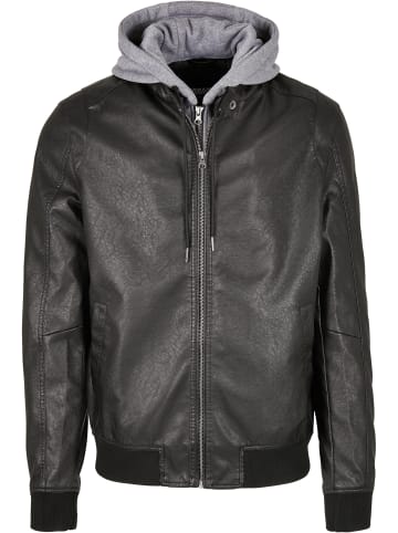 Urban Classics Winterjacken in black/grey