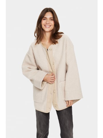 SAINT TROPEZ Jacke InleySZ Lockere Passform in Feather Gray