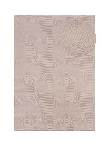 Tara Carpet Kurzflorteppich Homestyle Wellen in Beige