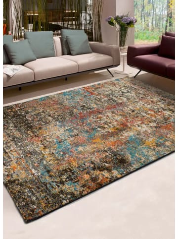 Atticgo Kurzflor-Teppich KARIA in mehrfarbig