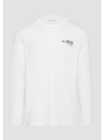 s.Oliver T-Shirt in 0120_weiß