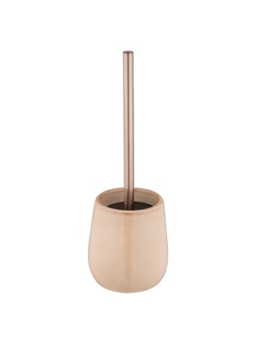 Wenko WC-Bürste mit Behälter SIRMIONE in Beige, (H) 40 x (L) 10,5 cm