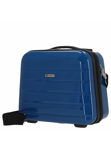 Check.In London 2.0 - Beautycase 33 cm (carbon schwarz) in blau