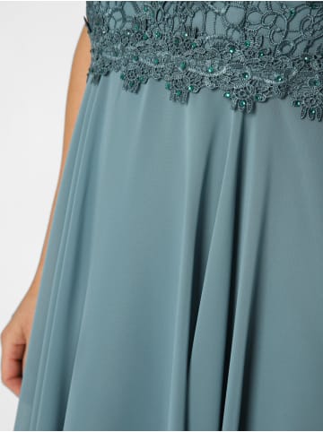 Marie Lund Abendkleid in petrol - 0009