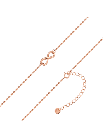 Glanzstücke München Kette Infinity aus Sterling Silber in roségold