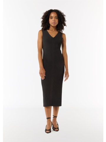comma Kleid lang in Schwarz