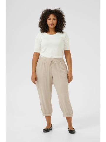 KAFFE curve Caprihose KCmille Regular fit in Feather Gray