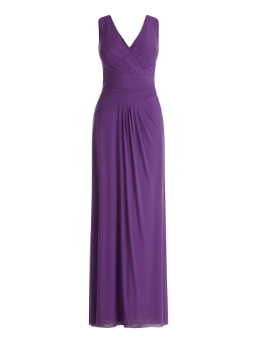 Vera Mont Abendkleid mit V-Ausschnitt in Crystal Lilac