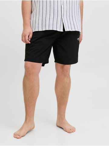 JACK & JONES PLUS Badeshorts in Black