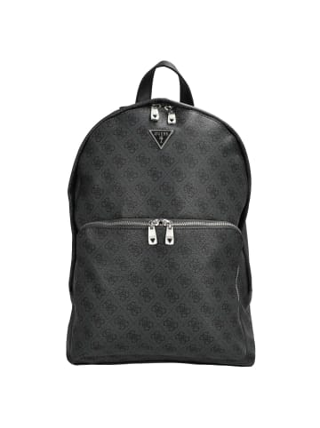 Guess Milano Compact Backpack - Rucksack (dark black) in black/lime
