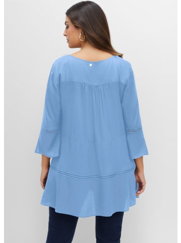 sheego Tunika in himmelblau