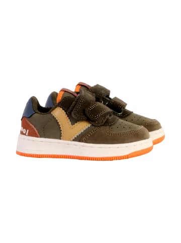 Victoria Ledersneakers Kind Grün