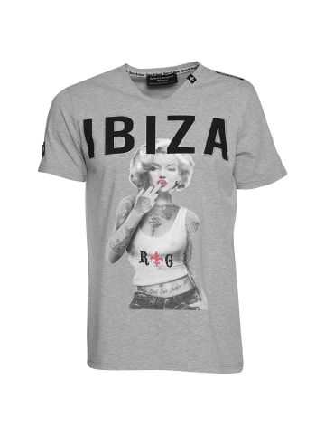 Roberto Geissini Ibiza T-Shirt Grau Unisex