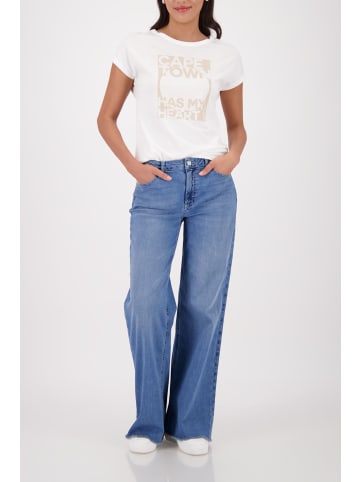 monari Modisches T-Shirt in Off-White