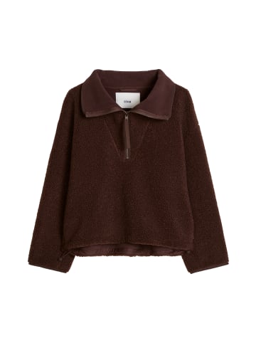 Marc O'Polo DENIM Teddy-Troyer regular in Espresso Brown
