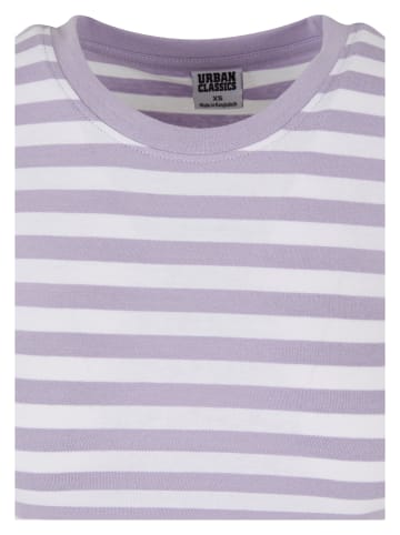 Urban Classics Urban Classics T-Shirts in white/dustylilac