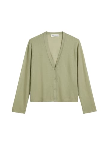 Marc O'Polo Feinstrick-Cardigan slim in Smooth Sage