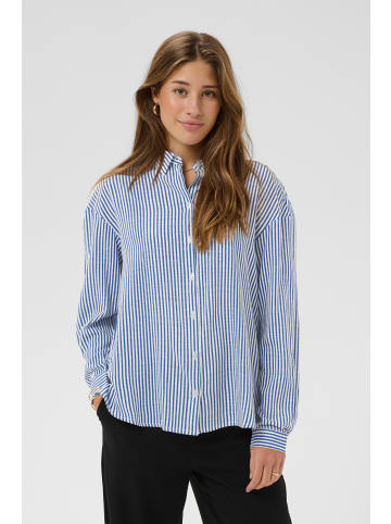 Cream Langarm - Hemd CRTiah Oversize fit in Blue Milkboy