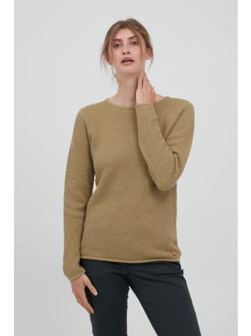 Oxmo Strickpullover OXHelen in Braun