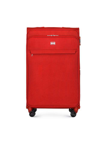 Wittchen Suitcase from polyester material (H) 78 x (B) 47 x (T) 30,5 cm in Red