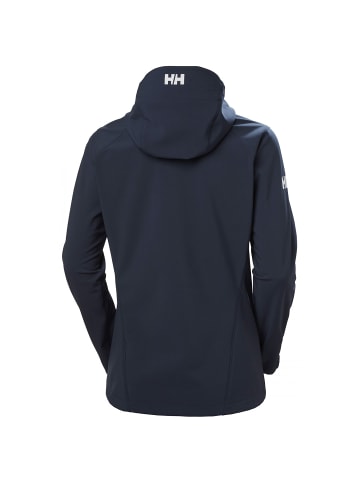 Helly Hansen Jacke W PARAMOUNT HOODED SOFTSHELL JACKET in Marine