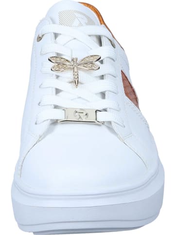 rieker Schnürschuhe in weiss/orange/orange