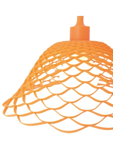 näve Pendelleuchte "Cera" in orange - (L)35 cm x (B)35 cm x (H)108 cm