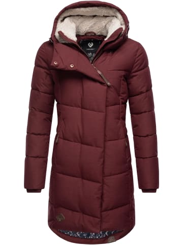 ragwear Wintermantel Pavla in Wine Red22