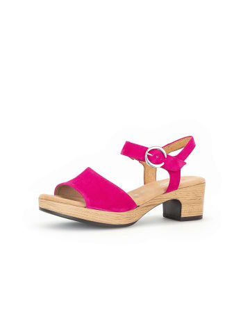 Gabor Comfort Plateau Sandalen in pink